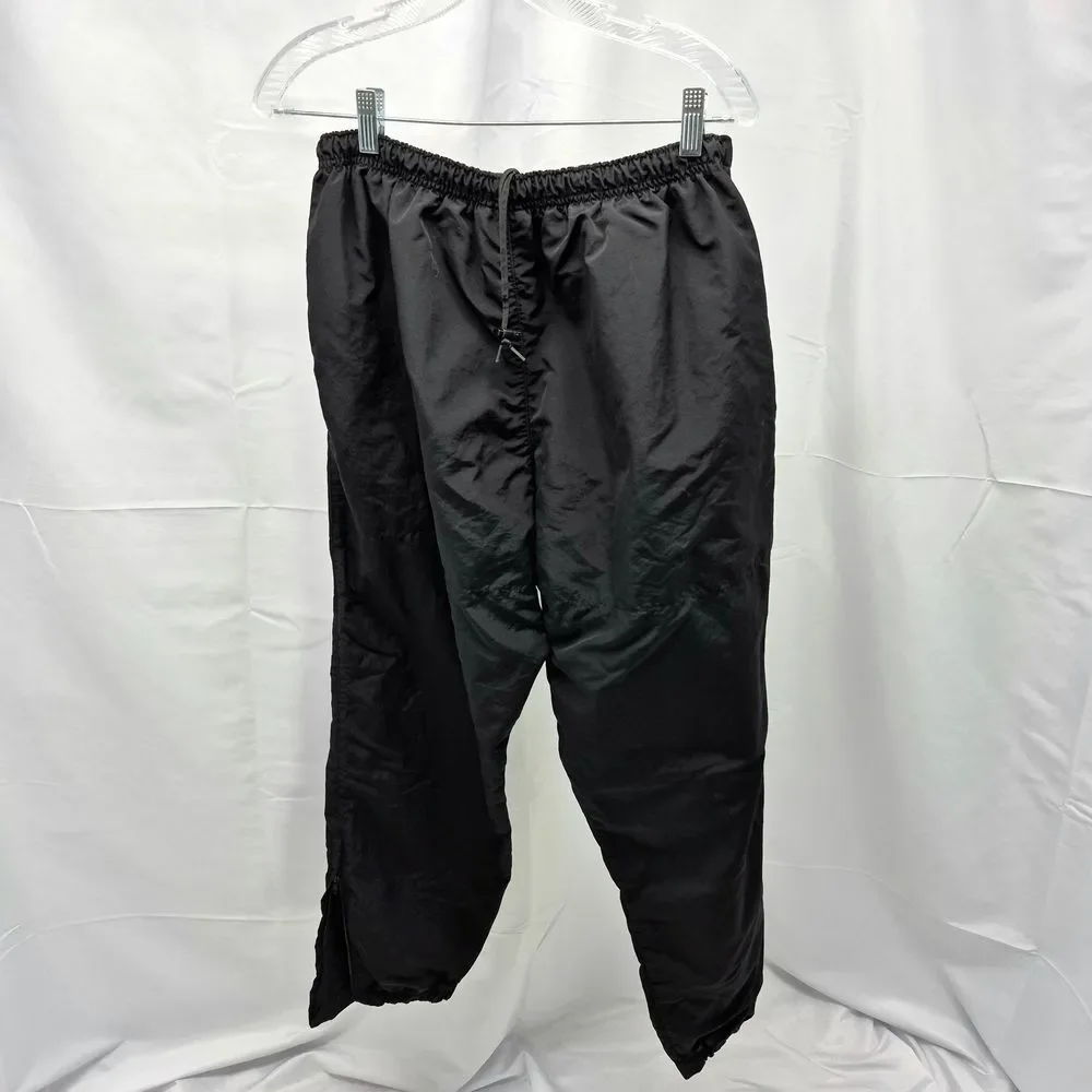 US Army Black APFU Physical Fitness Training Pants Mens Large Regular Military